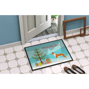 Basenji Door Mat