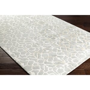 Silvera Hand-Tufted Gray/Neutral Area Rug