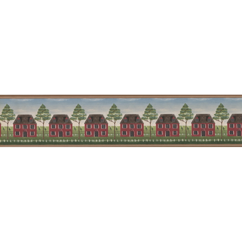 Charlton Home Bellmont 15 L X 5 25 W Wallpaper Border Wayfair