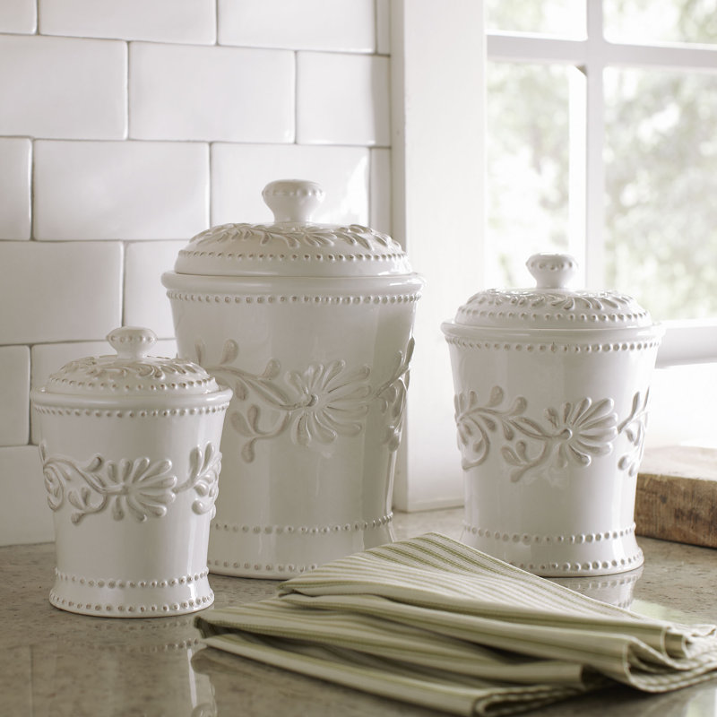 Kelly Clarkson Home Racine 3 Piece Kitchen Canister Set
