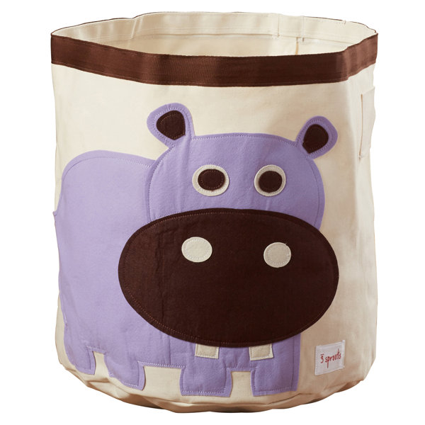 3 Sprouts Hippo Storage Bin (794504675313)