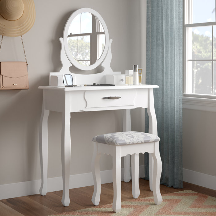 Beecroft Dressing Table Set With Mirror Beecroft Dressing Table Set With Mirror