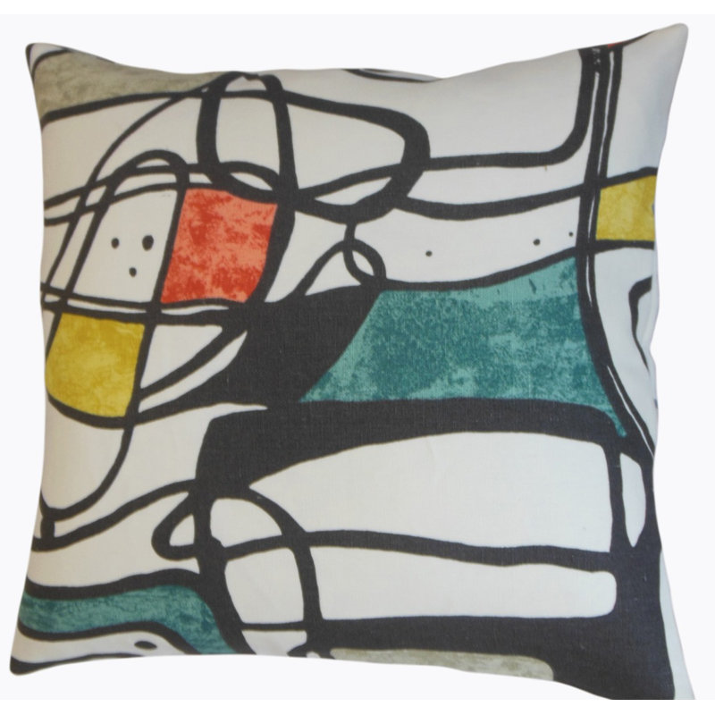 Orren Ellis Mcgahan Linen Throw Pillow Wayfair