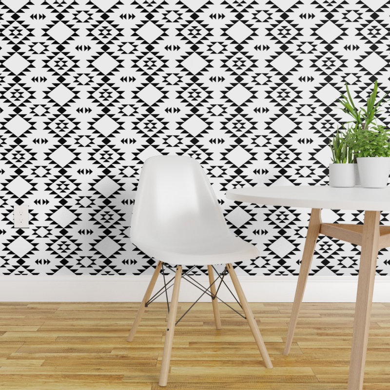 Millwood Pines Bellmead Southwestern Boho 27 L X 24 W Wallpaper