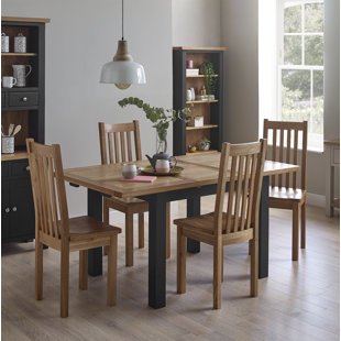 Compact Dining Sets Wayfair Co Uk Aisling Compact Painted Dining Set With 4 Chairs