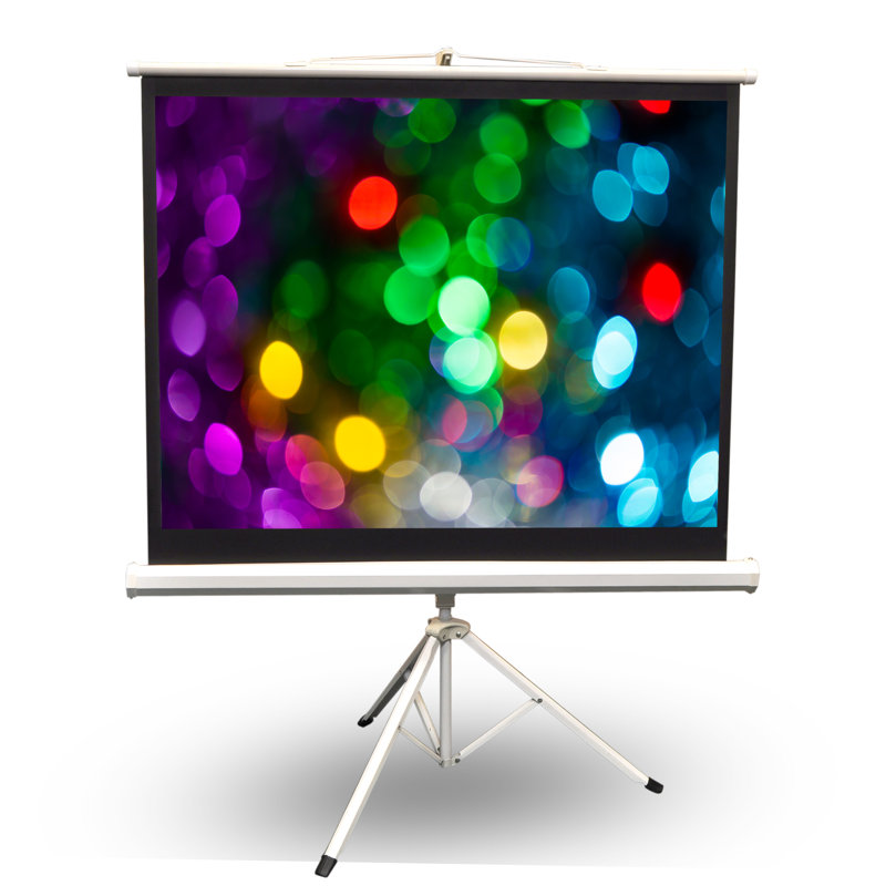 Pyle White Portable Projection Screen Reviews Wayfair