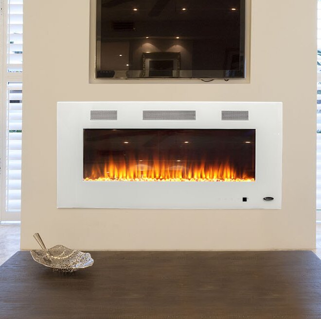 Paramount Beller Wall Mounted Electric Fireplace Reviews Wayfair