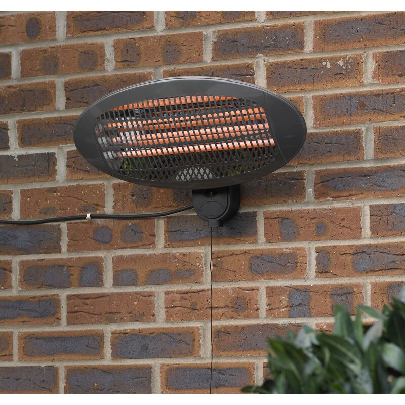 Sol 72 Outdoor Hickman Wall Mounted Electric Patio Heater