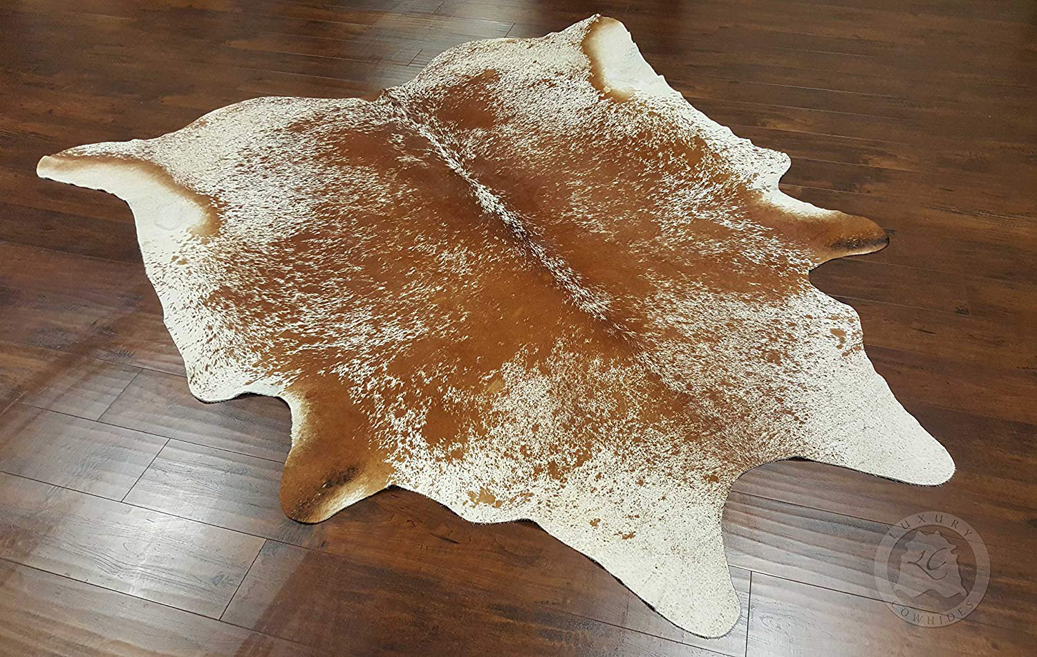 Foundry Select Bartels Handmade Cowhide Salt/Pepper Brown Rug Wayfair