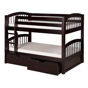 Isabelle Twin Bunk Bed with Storage