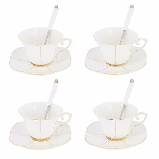 Tea Cup And Saucer Sets 12 Wayfair