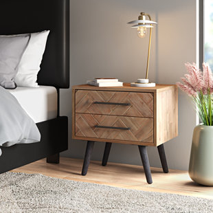 light wood night table
