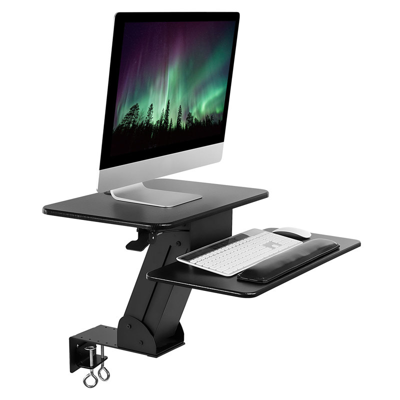 Mount It Ergonomic Height Adjustable Tabletop Standing Desk