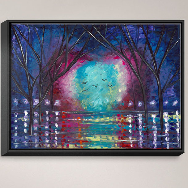 Dianochedesigns Courage To Dream Framed Watercolor Painting