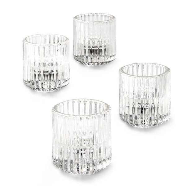 Clear Glass Votive Holder Wayfair