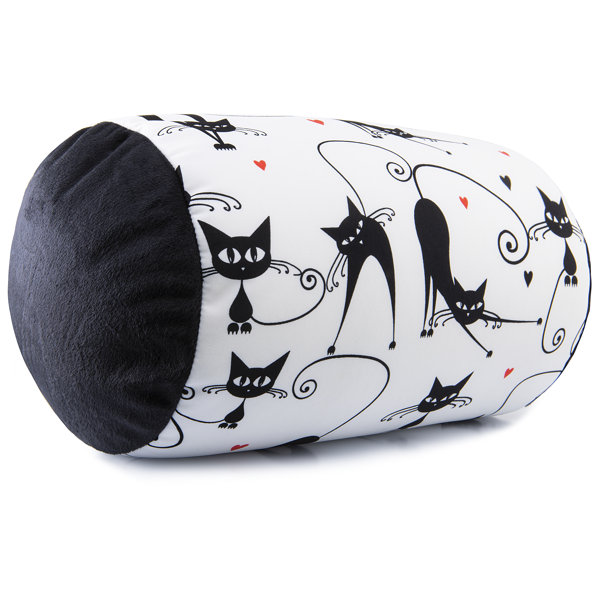 Ebern Designs Dacheng Squish Microbead Bolster Pillow Wayfair