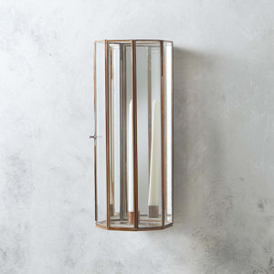 Vintage Copper Taper Sconce