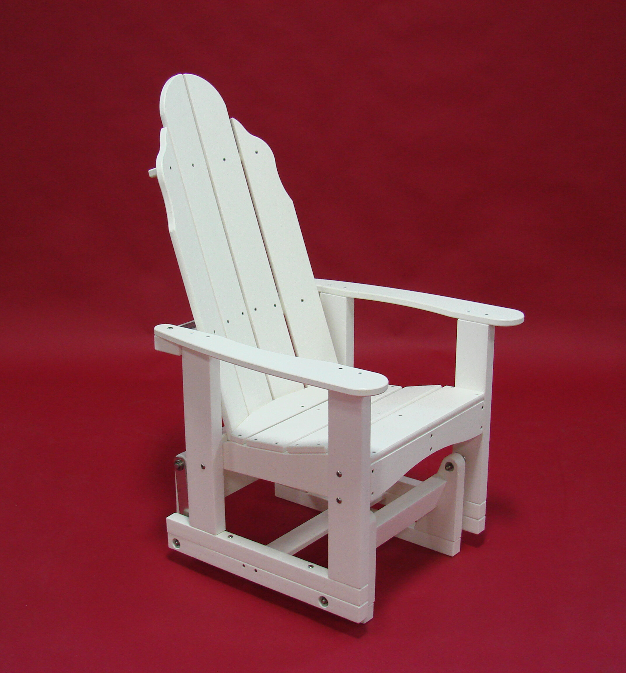 Tailwindfurniture Traditional Plastic Glider Adirondack Chair