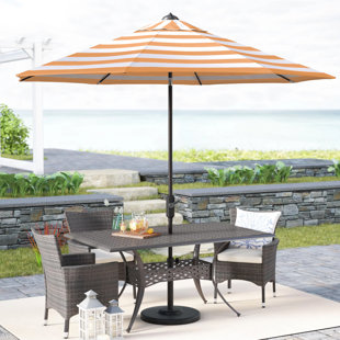 Striped Patio Umbrellas You Ll Love In 2019 Wayfair Striped Patio Umbrellas