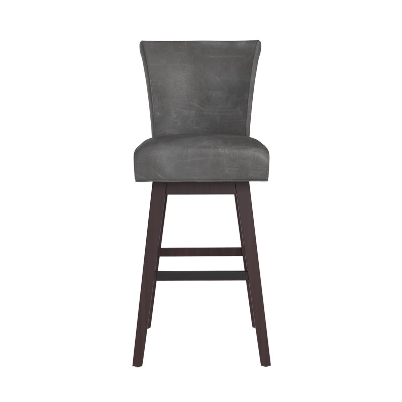 Alcott Hill Ricka Swivel Bar Counter Stool Reviews Wayfair