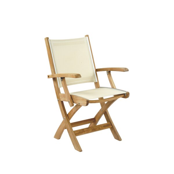 Kingsley Bate St.Tropez Folding Teak Patio Dining Chair ...