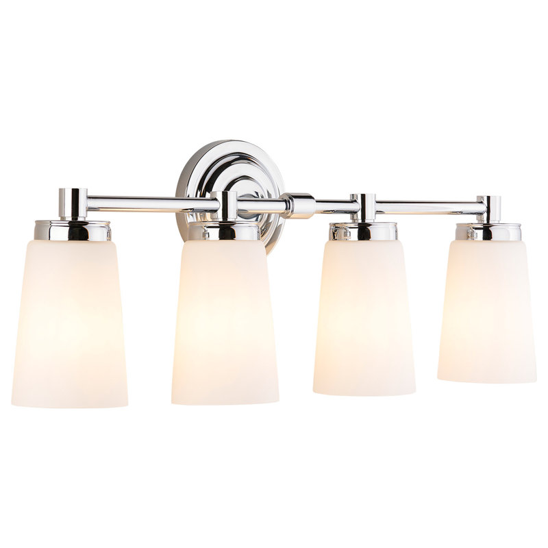 Ebern Designs Figueroa 4 Light Dimmable Vanity Light Reviews Wayfair