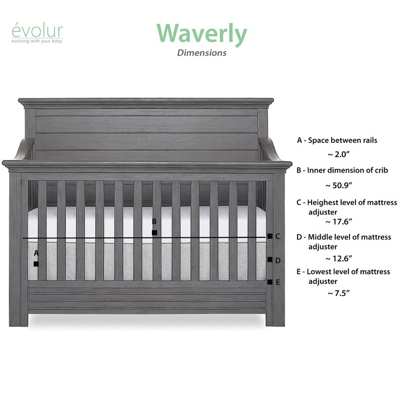 what are the dimensions of a standard crib
