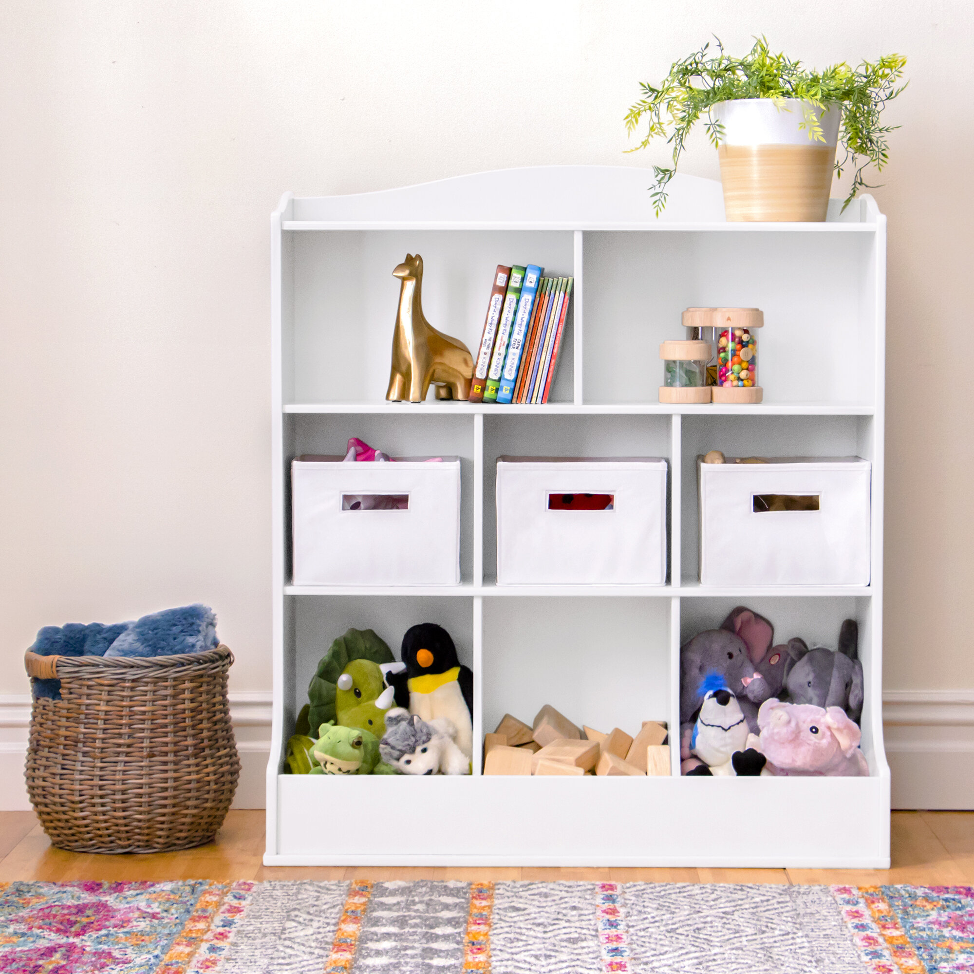 children's toy basket