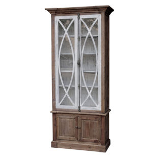 Go to store & view more images White x White Garrity Vitrine China Cabinet