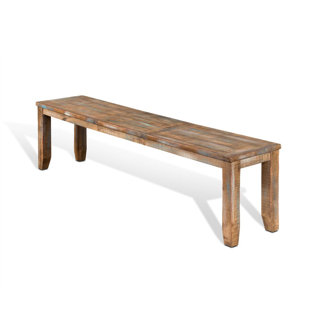 Go to store & view more images Loon Peak Waldron Wood Bench