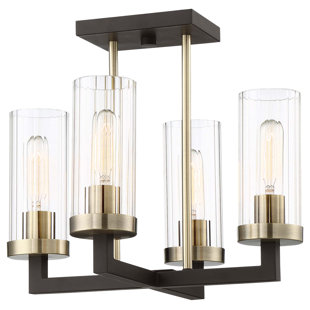 Go to store & view more images Karns 4-Light Shaded Chandelier by Brayden Studio
