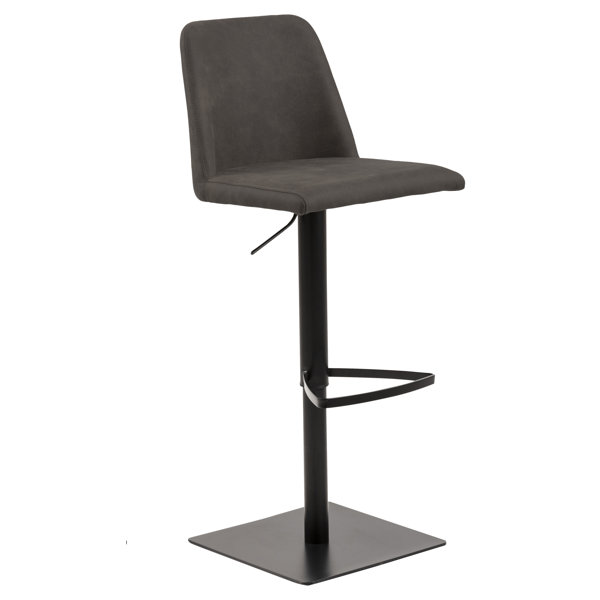 Modernmoments Hohenverstellbarer Barhocker Hughlek Wayfair De