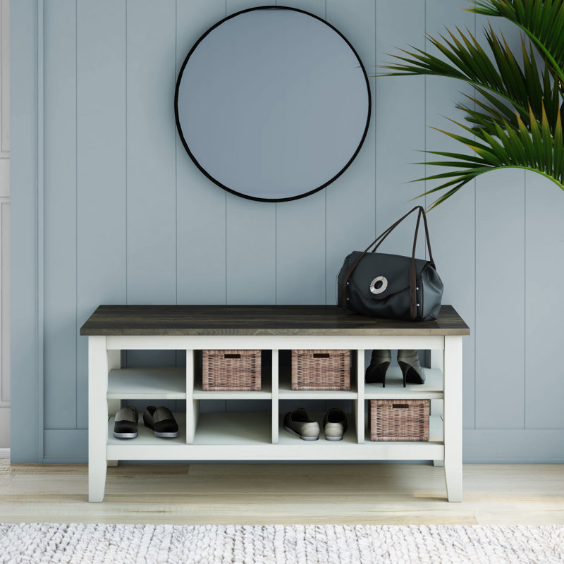 Loon Peak Maryjane Cubby Storage Bench Reviews Wayfair