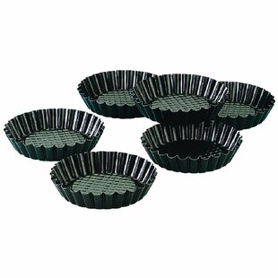4 Inch Mini Tart Pans with Removable Bottom Mini Quiche Pan Nonstick Healthy Nontoxic Easy to Remove Durable Heavyduty Noncorrosive Easy Clean Set Of 6 Pack Tart Pan with 100 Mini Paper Cupcake Liners 