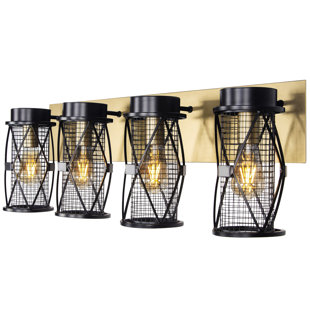 Best Crase 4-Light Vanity Light By 17 Stories Wall Lights Crase 4-Light Vanity Light By 17 Stories Wall Lights