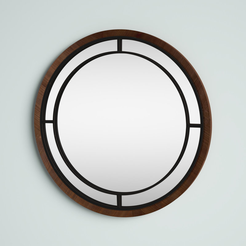 Ellis Accent Mirror Finish: Rustic Brown