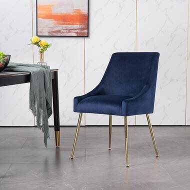 chipman velvet side chair