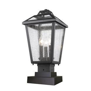Best Croll 3-Light Pier Mount Light By Breakwater Bay Outdoor Lighting Croll 3-Light Pier Mount Light By Breakwater Bay Outdoor Lighting