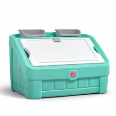 large plastic toy chest