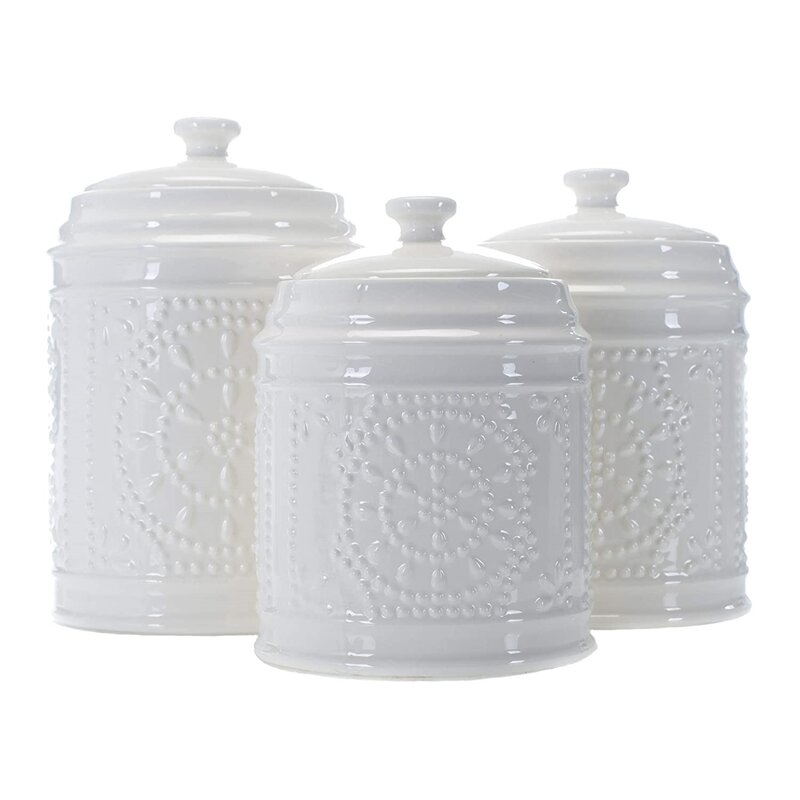 ceramic kitchen canister sets