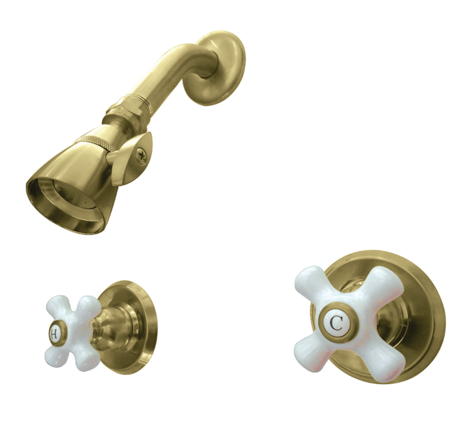 Kingston Brass Victorian Volume Control Shower Faucet with Valve Wayfair