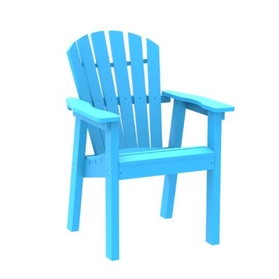 Plastic Adirondack Chair Seaside Casual Color Pool