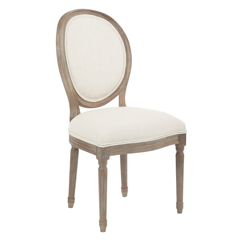 Lilian Oval Back Dining Side Chair. French Country Furniture Finds. Because European country and French farmhouse style is easy to love. Rustic elegant charm is lovely indeed.