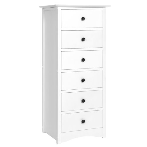 Winston Porter Murcia Narrow 6 Drawer Lingerie Chest Wayfair