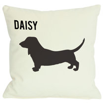 dachshund throw pillows