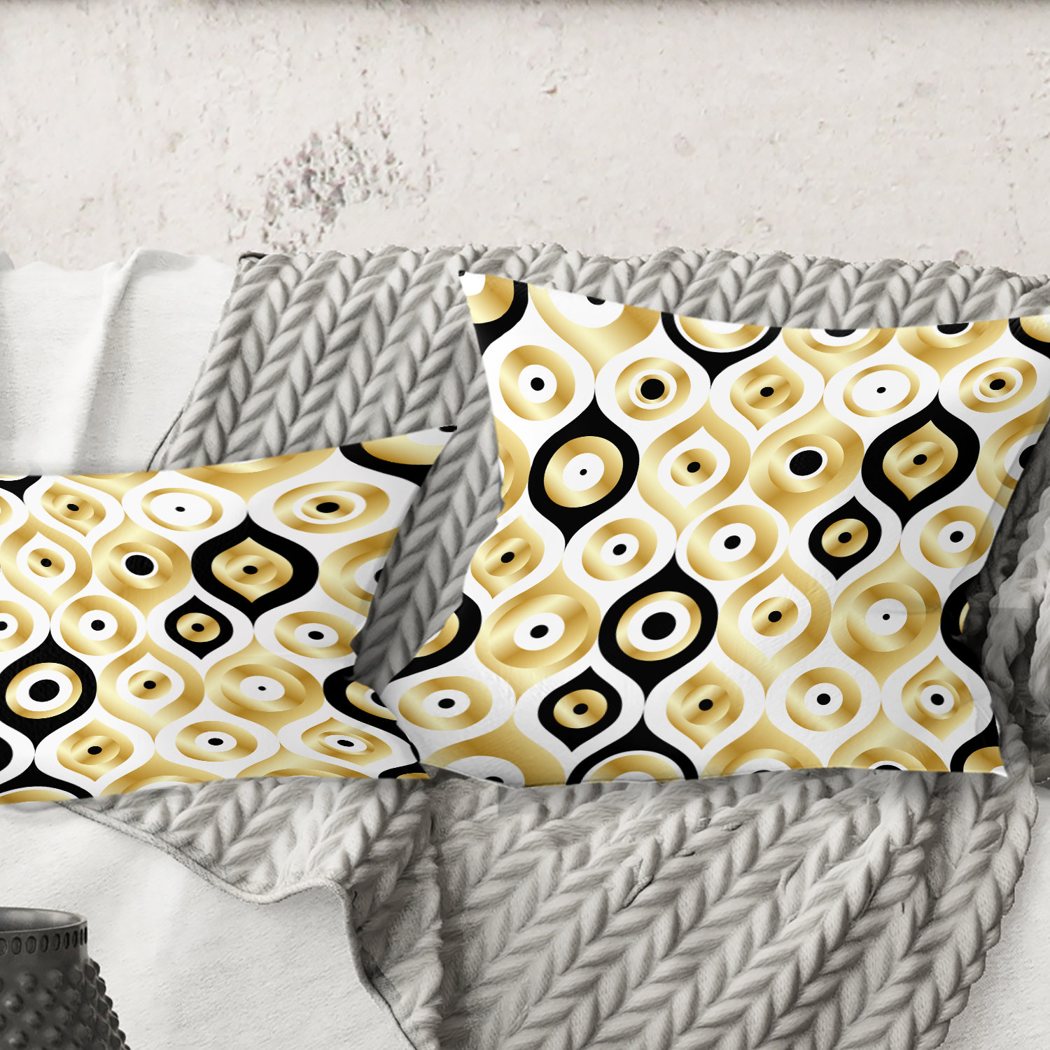 art deco pillows