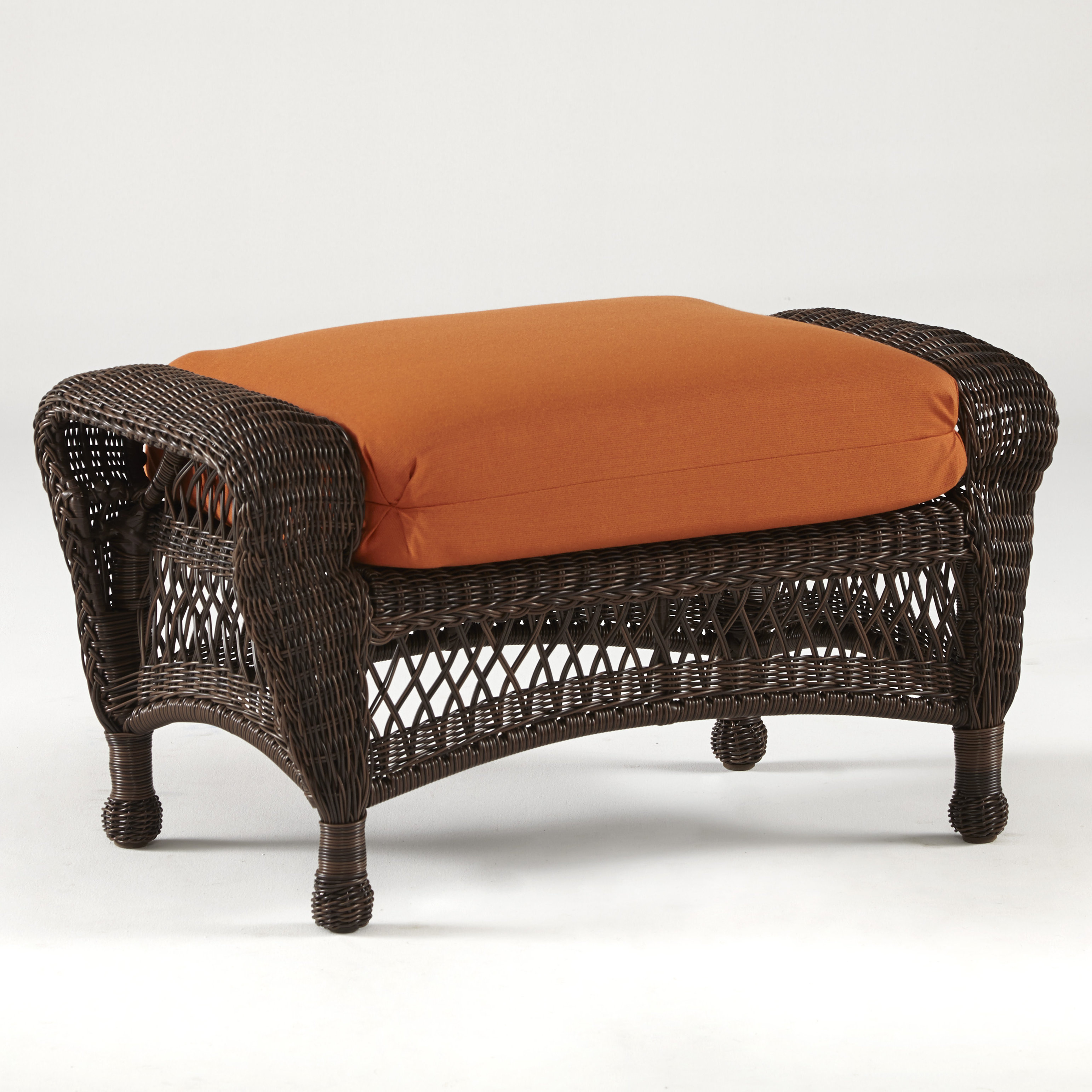 spruce hills wicker patio chair