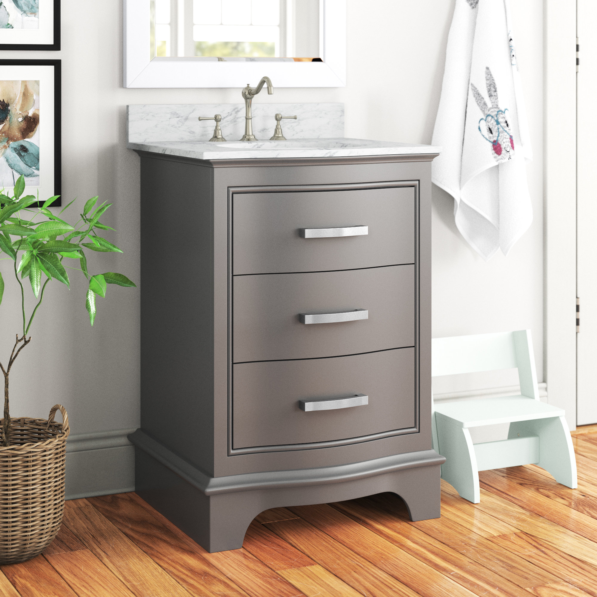 24 Inch Single Bathroom Vanities Youll Love In 2021 Wayfair