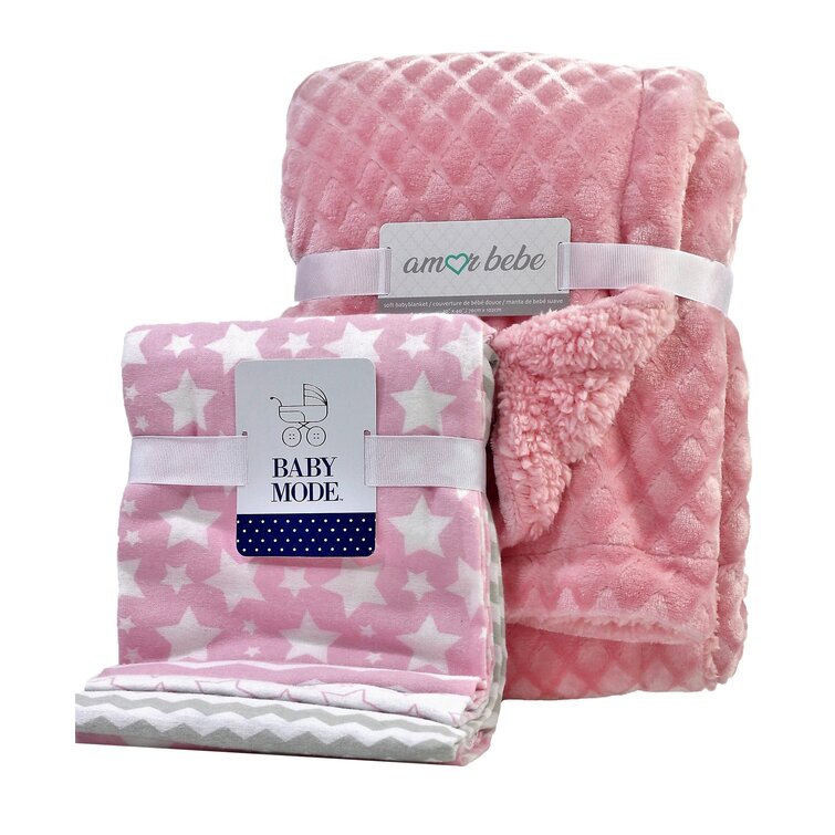 Baby Star Wrap Blanket in Luxury Gift Box by Baby Bliss  2-12 Month's SAGE 