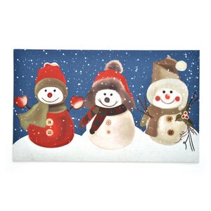 Snow Buddies Crumb Rubber Doormat